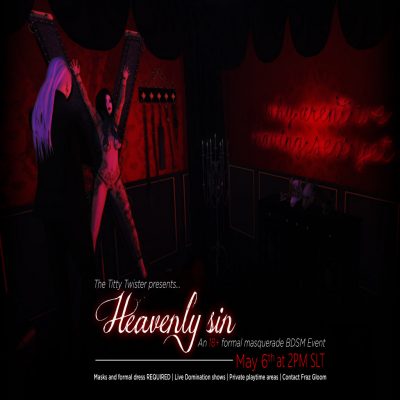 Heavenly Sin Flyer - New Date